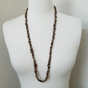 Tiger's Eye Necklace, Bracelet, and Earring Set